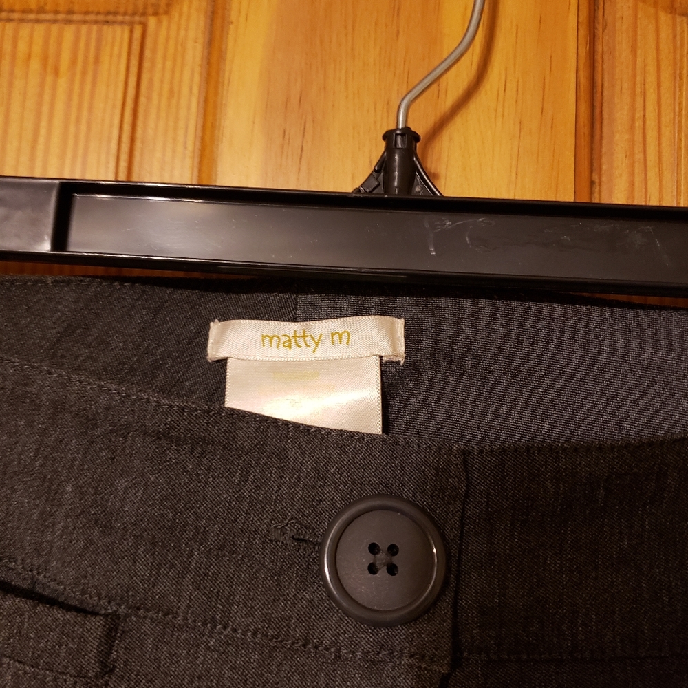 Matty M straight leg dress pants sz 8 - Picture 2 of 5